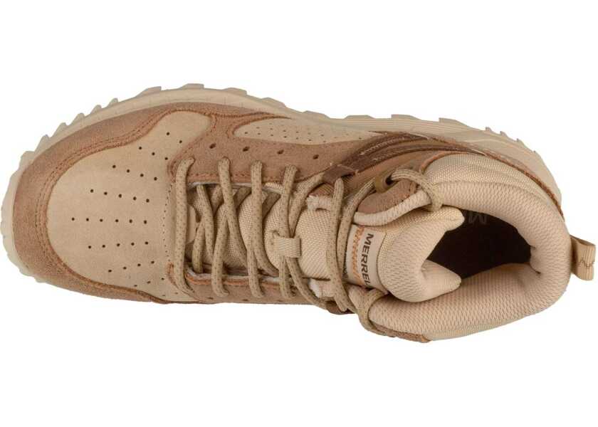 Bocanci de munte Merrell Wildwood Mid Leather WP Beige Femei (BM 16865643) 3