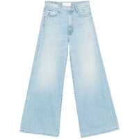 Blugi 'The Undercover' Light Blue Wide Jeans In Cotton Denim Woman Femei