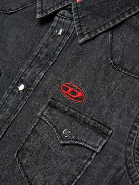 Camasi Diesel Shirts Black   Baieti (BM 16866533) 4