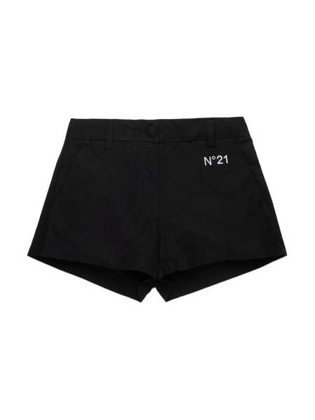 Pantaloni scurti N21 KIDS Short pants Black   Fete (BM 16866833) 1