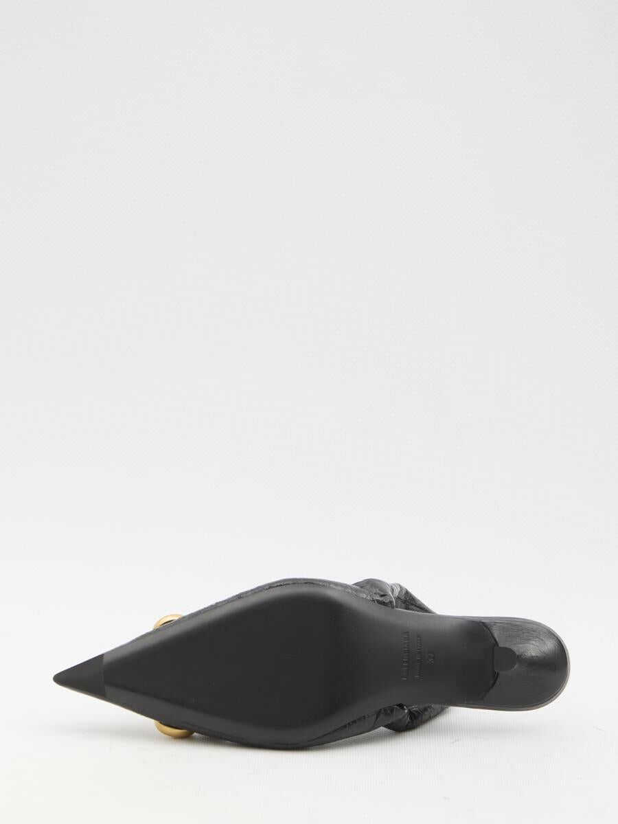 Pantofi cu toc Balenciaga Monaco 50Mm Slingback Pumps Black Femei (BM 16867598) 4