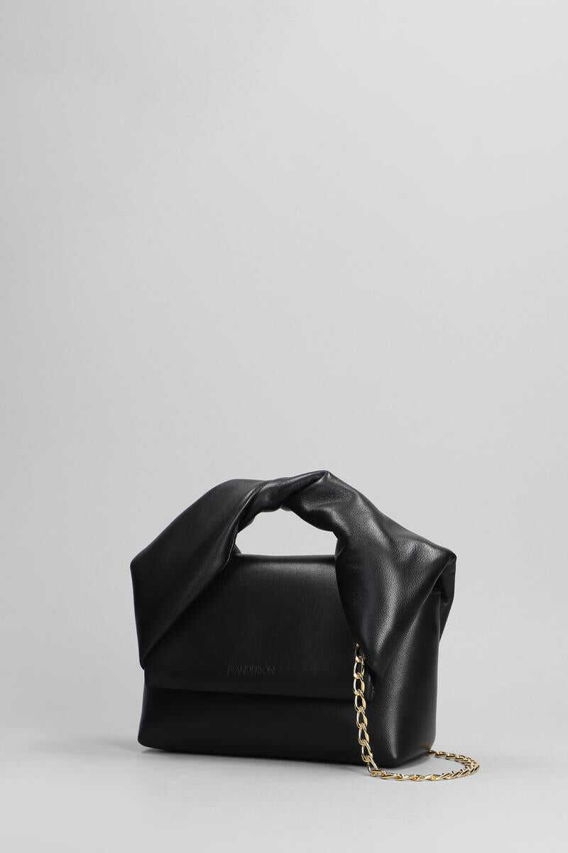 Genti de mana JW Anderson JW Anderson Twisted Hand Bag Black Femei (BM 16867742) 2