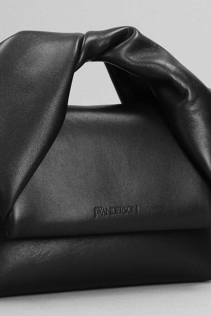 Genti de mana JW Anderson JW Anderson Twisted Hand Bag Black Femei (BM 16867742) 4
