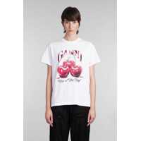 Tricouri Ganni T-Shirt Femei
