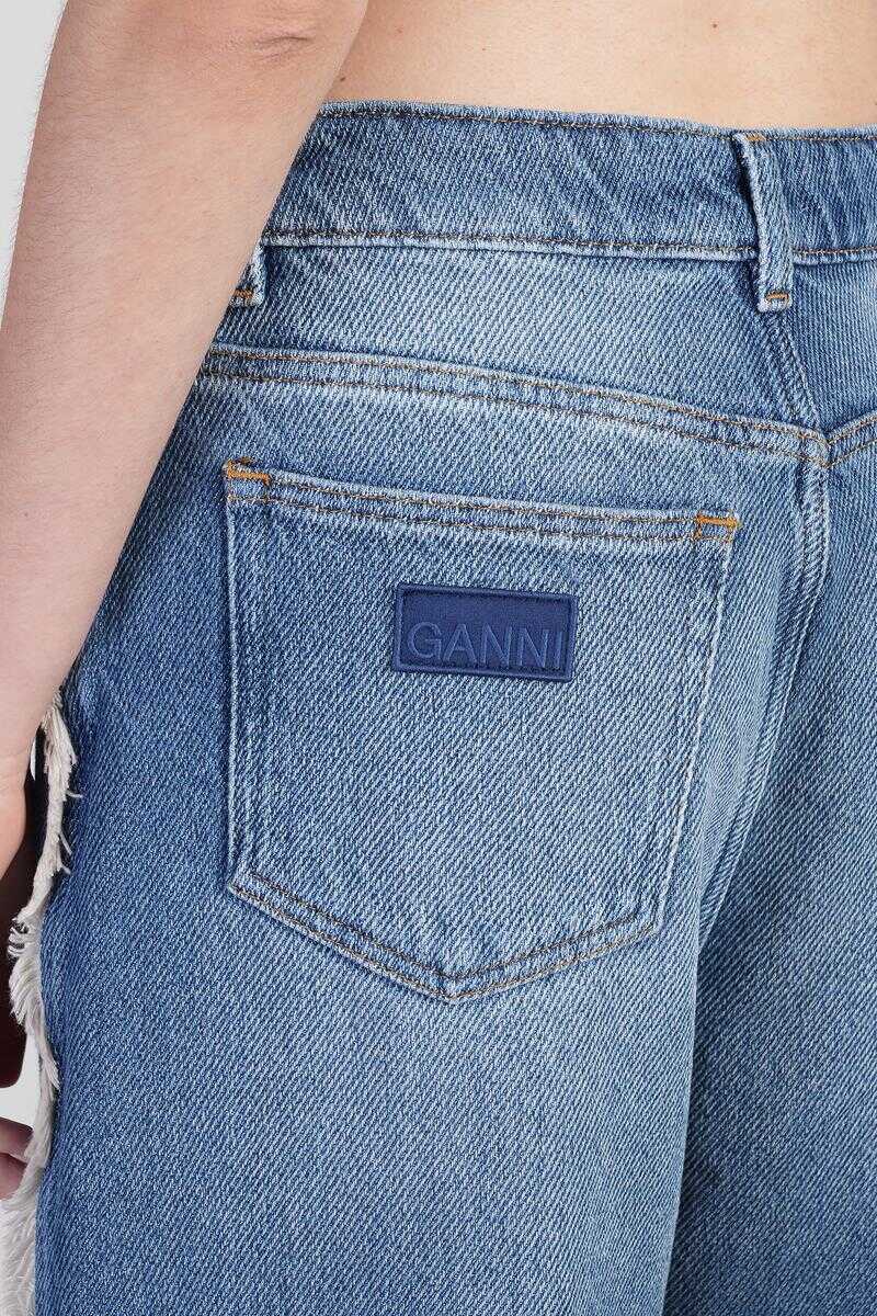 Blugi Ganni Ganni Jeans BLUE Femei (BM 16867829) 5