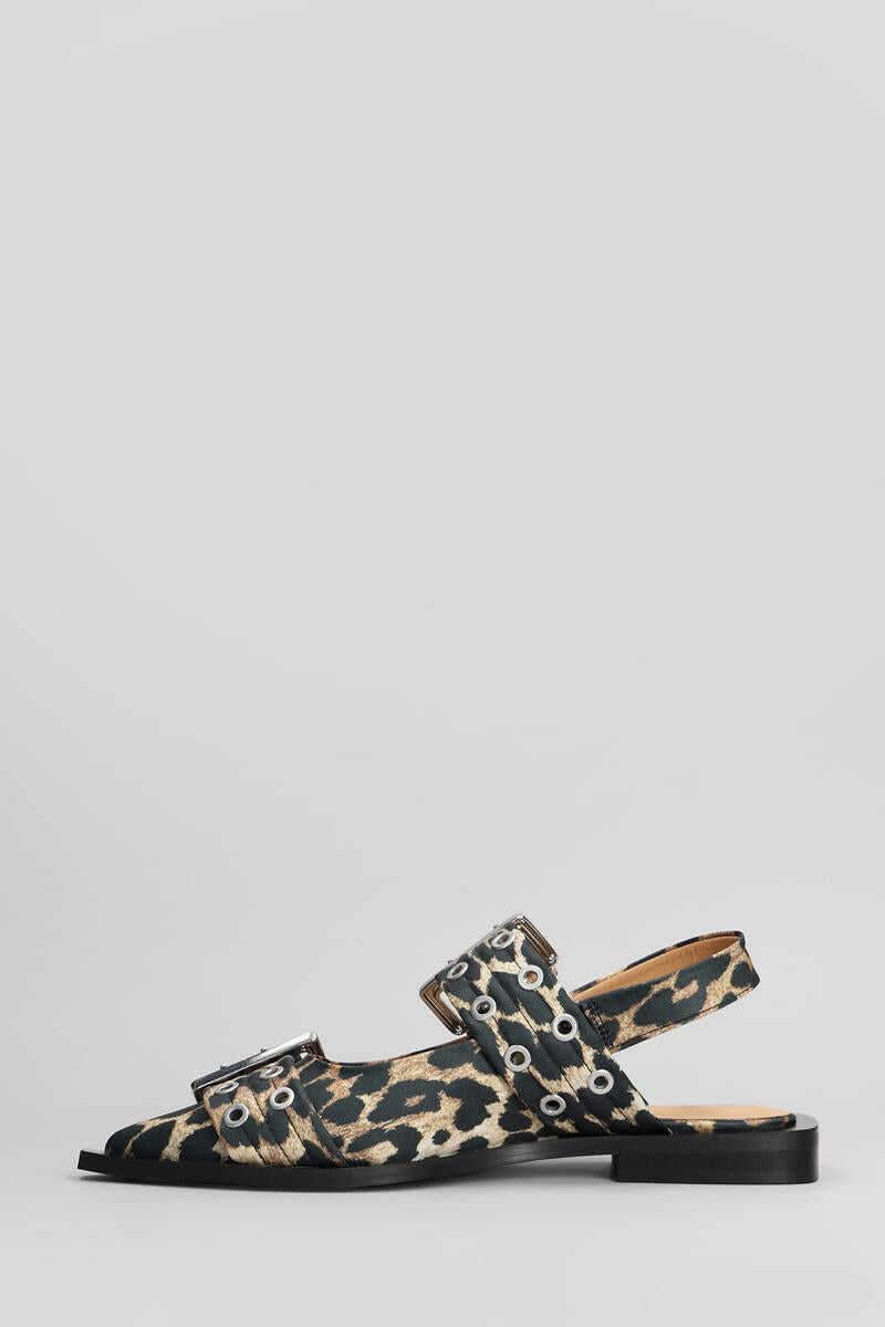 Balerini Ganni Ganni Ballet Flats Multicolor Femei (BM 16867847) 3