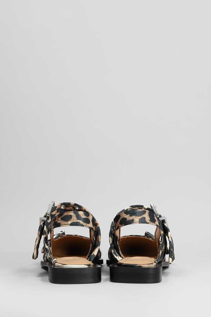 Balerini Ganni Ganni Ballet Flats Multicolor Femei (BM 16867847) 4