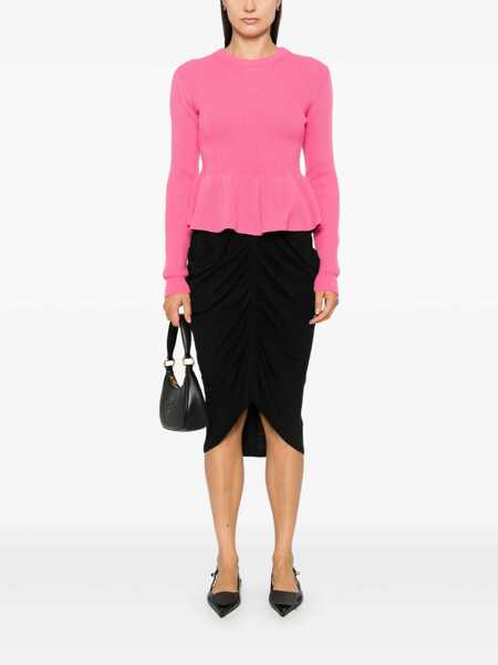 Fuste Isabel Marant Isabel Marant toile Ilis Midi Skirt Black Femei (BM 16870736) 2