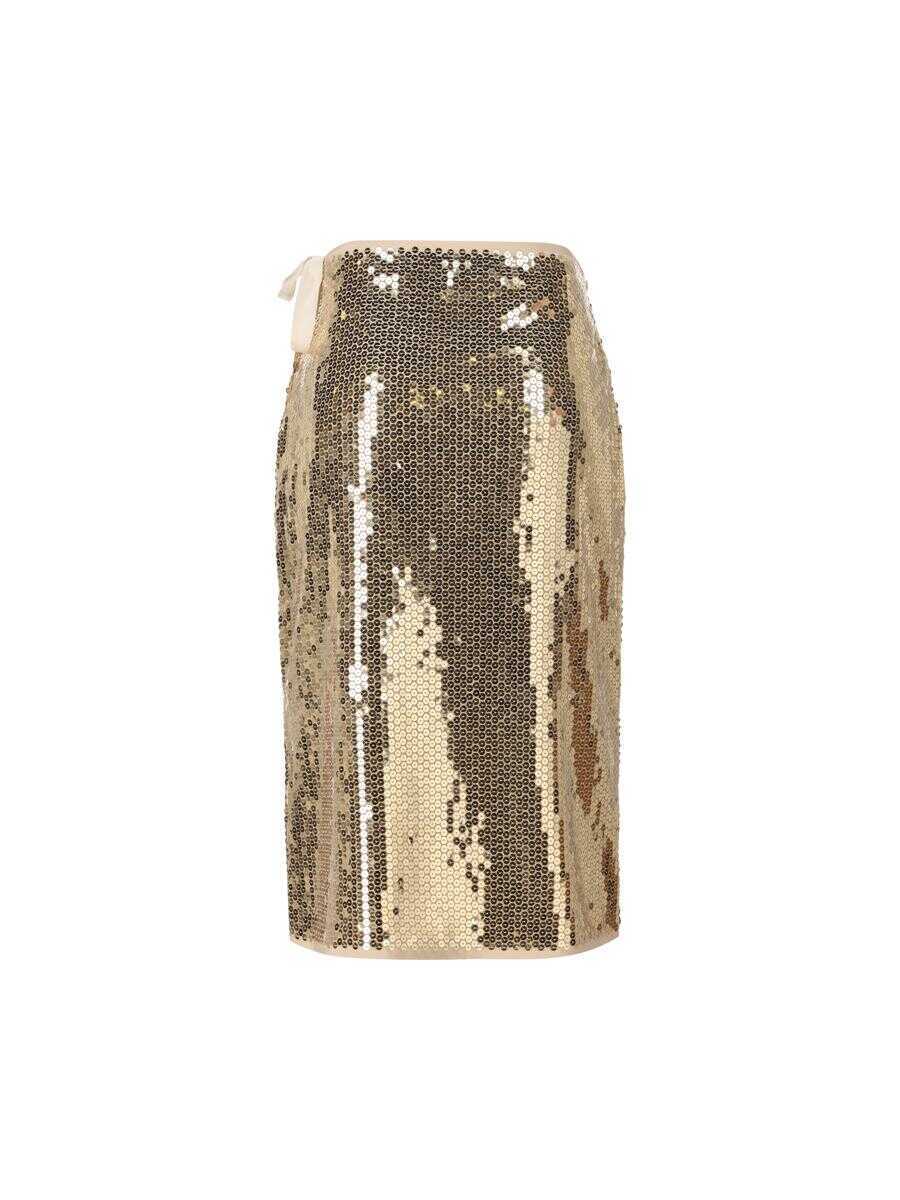 Fuste Prada Prada Skirts GOLD Femei (BM 16871429) 2