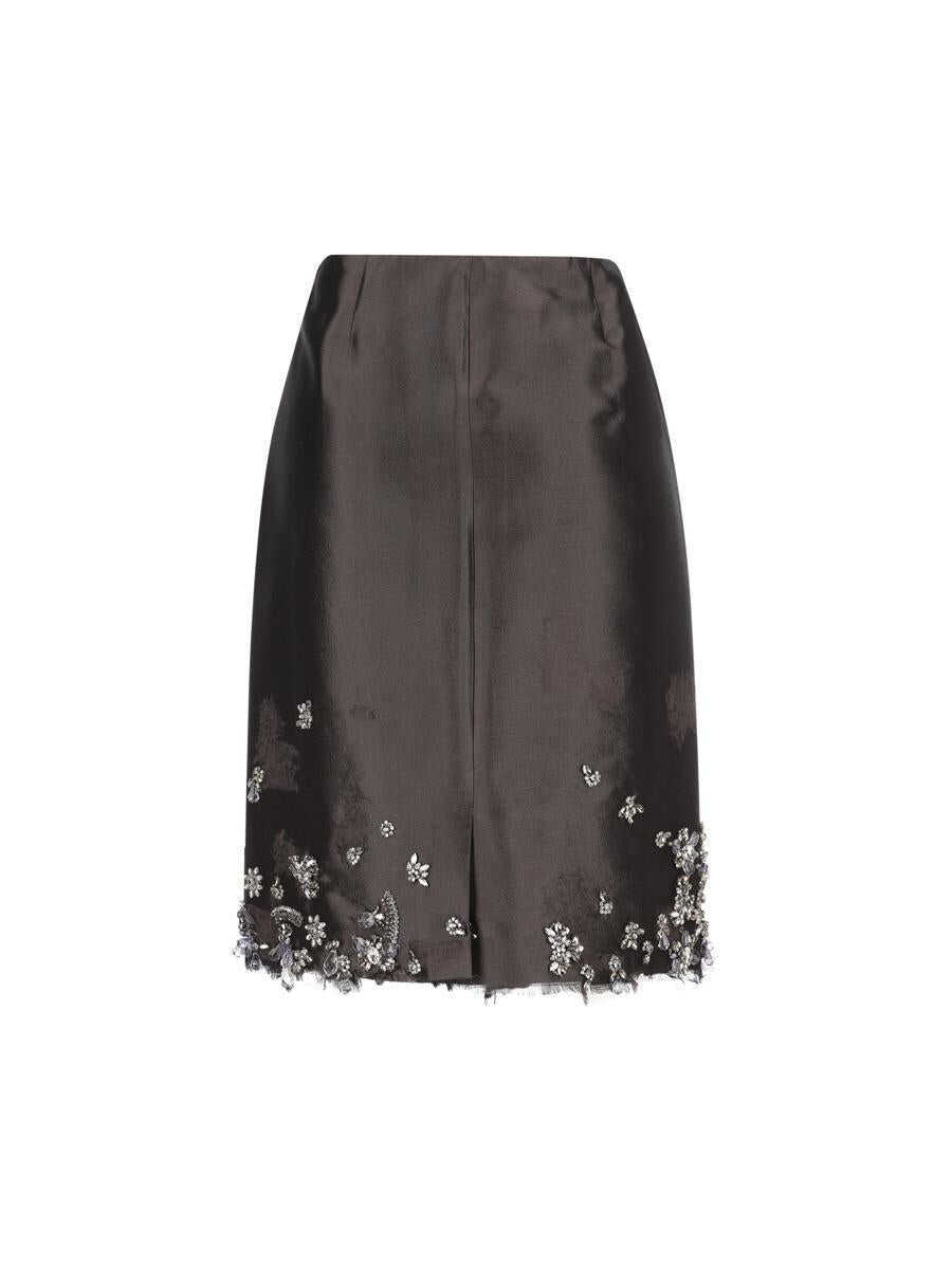 Fuste Prada Prada Skirts GRAY Femei (BM 16871432) 2