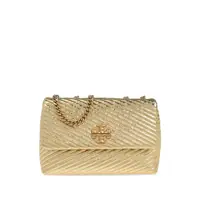 Genti de umar Tory Burch 'Kira Metallic Moto Quilt Small' Shoulder Bag Femei