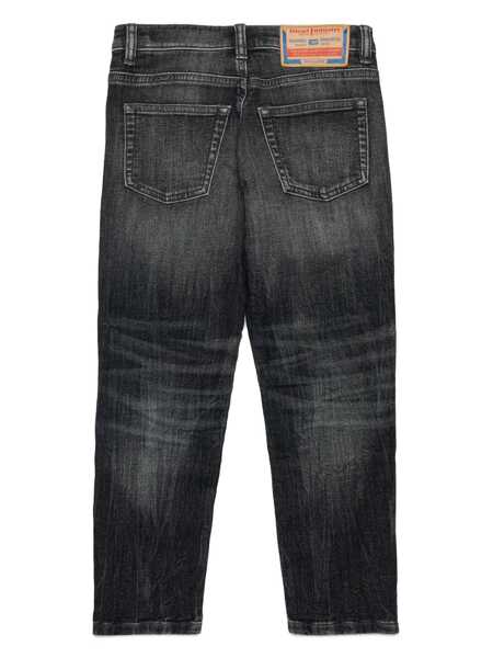 Blugi drepti Diesel 5 pockets Black   Baieti (BM 16874240) 2