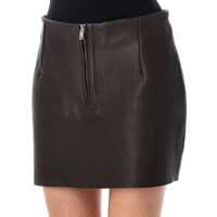 Imbracaminte REMAIN BIRGER CHRISTENSEN Dama - Fuste REMAIN BIRGER CHRISTENSEN Remain Birger Christensen Bonded Leather Skirt Brown Femei (BM 16874267) - B-mall.ro