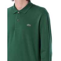 Tricouri Polo Lacoste pentru Barbati - Tricouri Polo Lacoste Lacoste Classic Fit L/S Polo Shirt GREEN Barbati (BM 16874387) - B-mall.ro