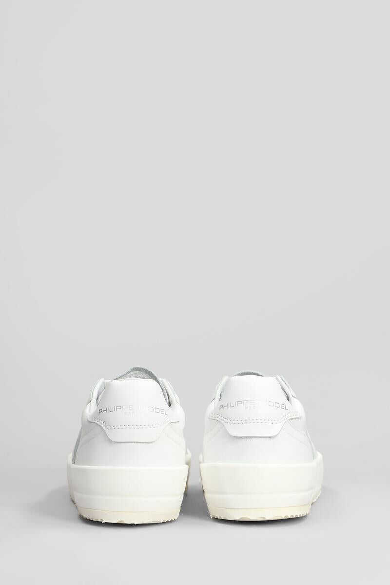 Sneakers Philippe Model Philippe Model Nice Low Sneakers WHITE Femei (BM 16874864) 4