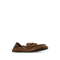 Mocasini Miu Miu Dama - Mocasini Miu Miu Miu Miu Ruches Nappa Leather Loafers ROVERE Femei (BM 16874954) - B-mall.ro