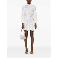 Imbracaminte ZIMMERMANN Dama - Rochii ZIMMERMANN Zimmermann Crush Linen Mini Dress PURPLE Femei (BM 16875488) - B-mall.ro
