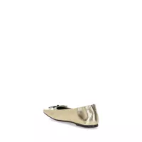 Balerini Golden Goose Dama - Balerini Golden Goose Golden Goose Amy With Zip Laminated Wrinkled Leather Upper GOLD Femei (BM 16876526) - B-mall.ro