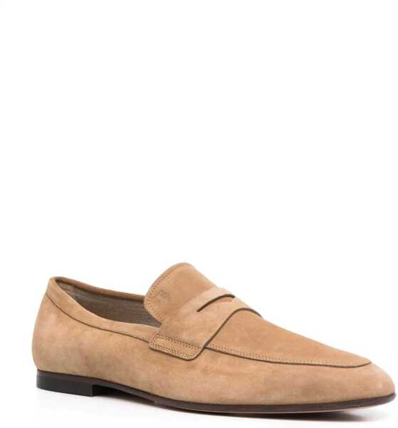 Mocasini TODS Suede Loafers BROWN Barbati (BM 16877856) 2