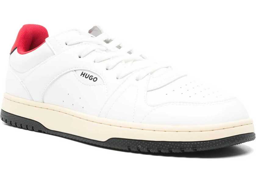 Sneakers Hugo Boss Leather Sneaker WHITE Barbati (BM 16878003) 2