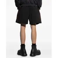 Pantaloni scurti pentru Barbati - Pantaloni scurti Balenciaga Bermuda Shorts With Red Logo BLACK Barbati (BM 16878105) - B-mall.ro