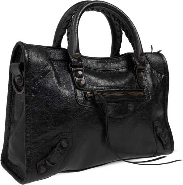 Genti de umar Balenciaga City Small Shoulder Bag BLACK Femei (BM 16878159) 4