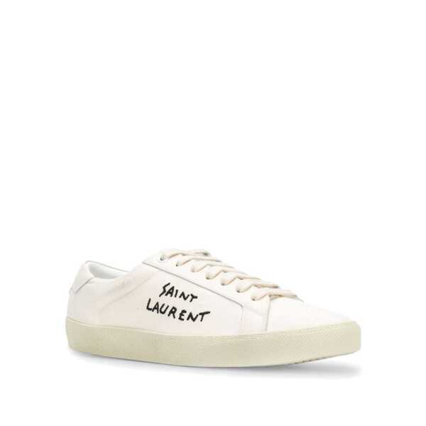 Sneakers Saint Laurent Saint Laurent Court Classic Sneakers White Femei (BM 16878188) 2