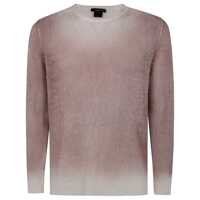 Camasi Avant Toi Gradient Effect Round Neck Pullover Clothing Barbati