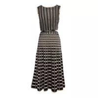 Rochii Elisabetta Franchi Dama - Rochii Elisabetta Franchi Elisabetta Franchi Midi Dress Black Femei (BM 16880441) - B-mall.ro
