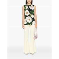Topuri Dolce & Gabbana Dama - Topuri Dolce & Gabbana Dolce & Gabbana Printed Silk Top MULTICOLOR Femei (BM 16881248) - B-mall.ro