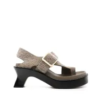 Pantofi cu toc Loewe Ease Heel Sandals Femei