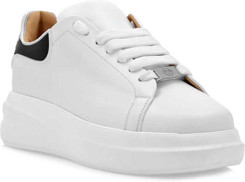 Sneakers Philipp Plein Leather Sneakers WHITE Barbati (BM 16883637) 2