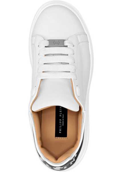 Sneakers Philipp Plein Leather Sneakers WHITE Barbati (BM 16883637) 4