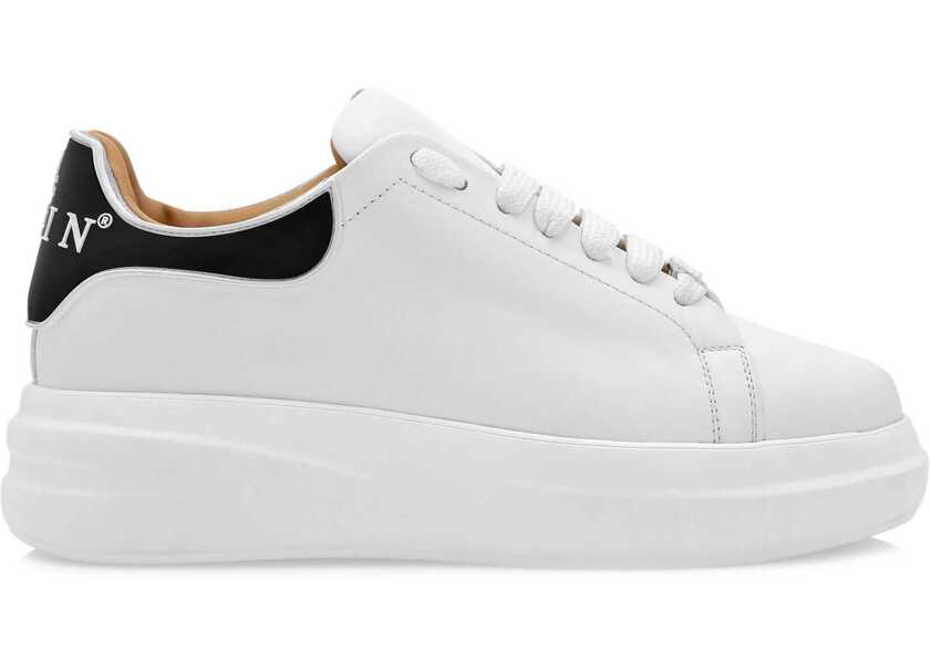 Sneakers Philipp Plein Leather Sneakers WHITE Barbati (BM 16883637) 1