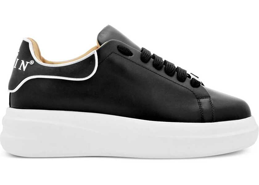 Sneakers Philipp Plein Leather Sneakers BLACK Barbati (BM 16883640) 1
