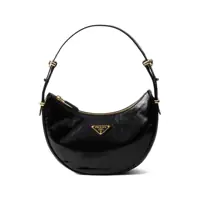 Genti de mana Prada Prada Arqué Patent Shoulder Bag Femei