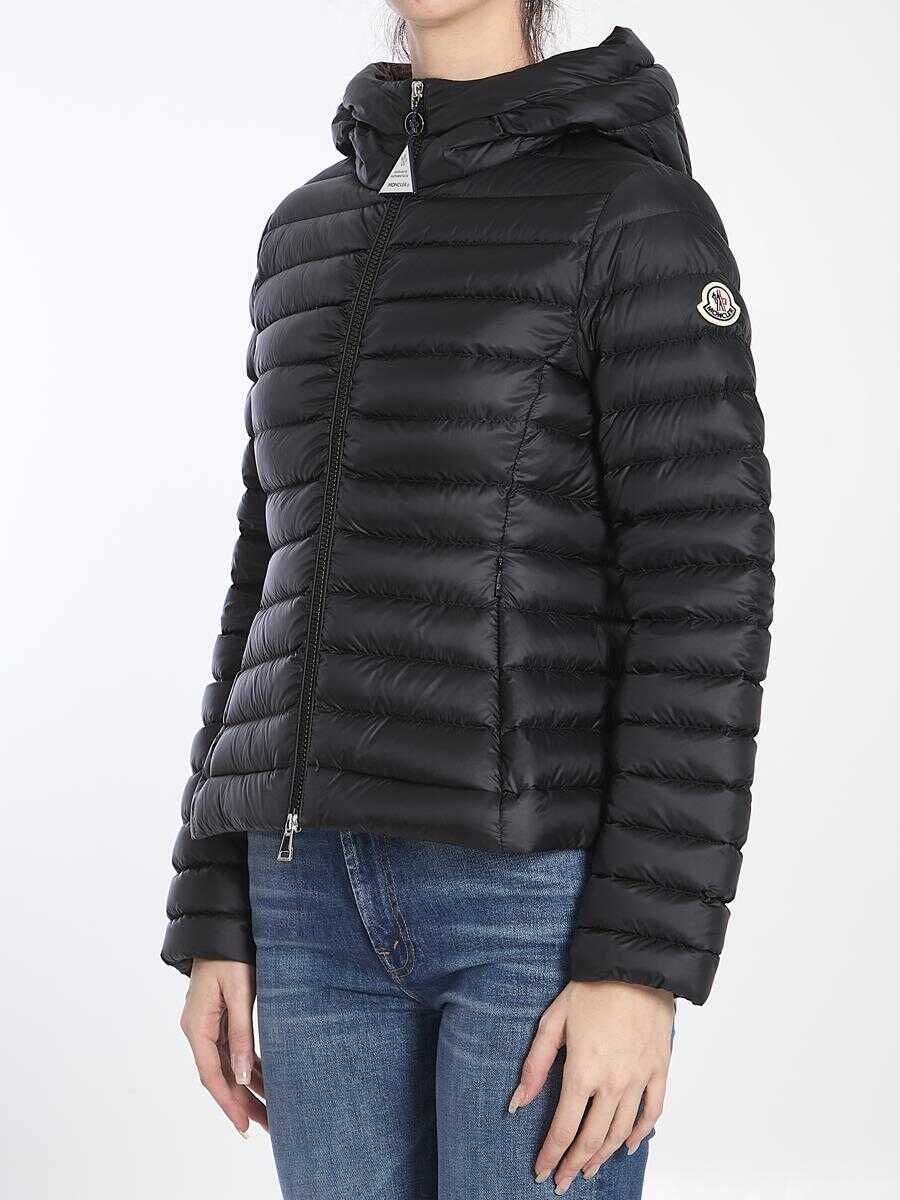 Geci Moncler Ige Hooded Short Puffer Jacket Black Femei (BM 16884254) 2