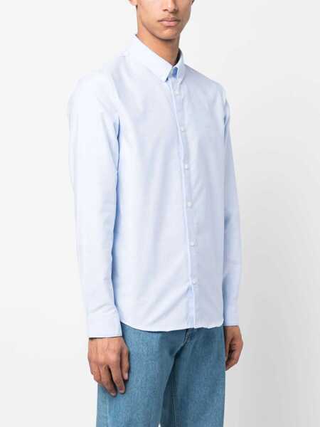 Camasi A.P.C. A.P.C. Shirts BLUE Barbati (BM 16895783) 3