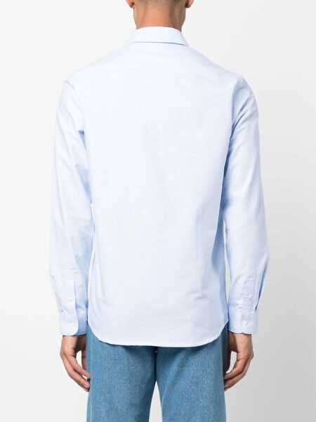 Camasi A.P.C. A.P.C. Shirts BLUE Barbati (BM 16895783) 4
