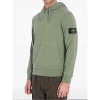 Bluze de trening Stone Island pentru Barbati - Bluze de trening Stone Island Hoodie In Organic Cotton Fleece GREEN Barbati (BM 16896516) - B-mall.ro