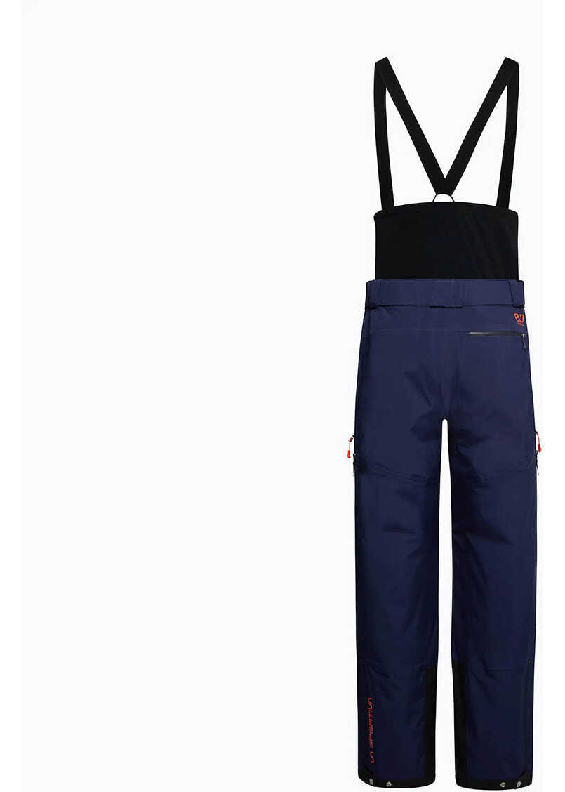 Pantaloni snowboard La Sportiva Chaser Evo Shell Blb Pant M Deep Sea/Cherry Tomato Navy Barbati (BM 16896555) 2