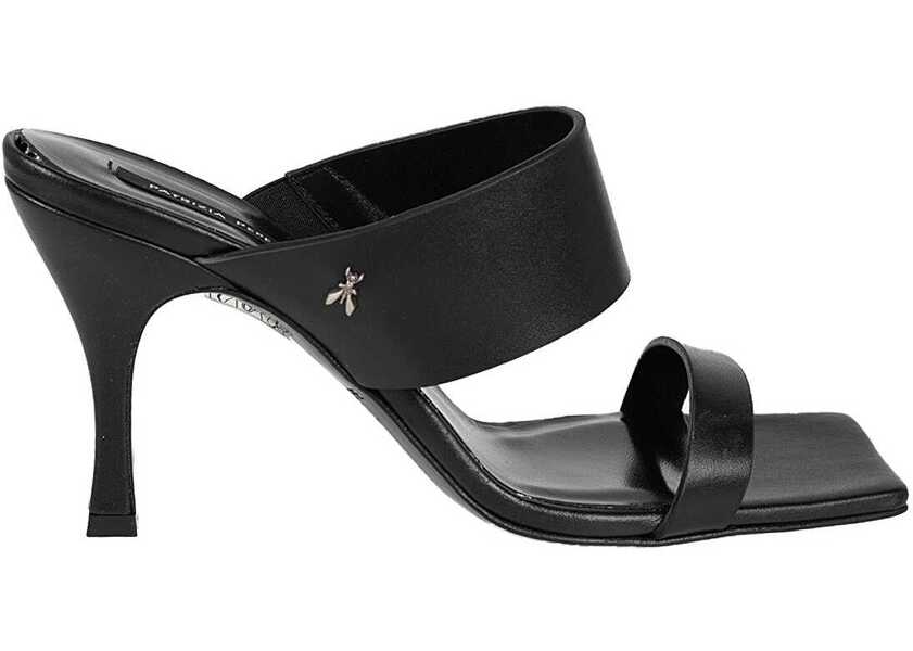 Papuci Patrizia Pepe 8X0048 Czarny Femei (BM 16896585) 6