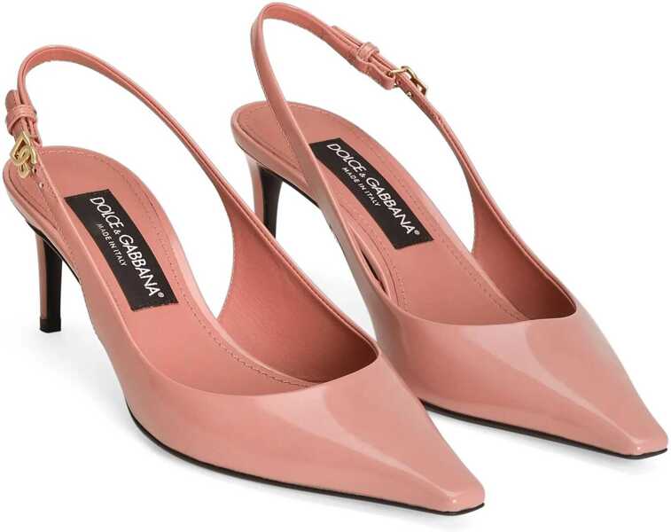 Pantofi cu toc Dolce & Gabbana Pointed-Toe Slingback Pumps PINK Femei (BM 16896651) 2