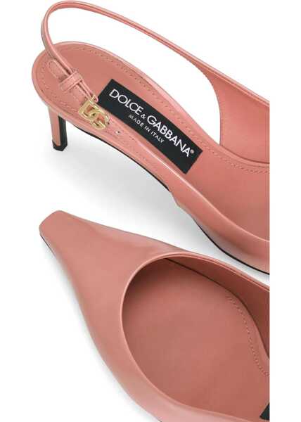 Pantofi cu toc Dolce & Gabbana Pointed-Toe Slingback Pumps PINK Femei (BM 16896651) 4
