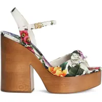 Sandale Floral Platform Sandals Femei