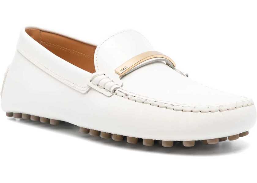 Mocasini TODS Gommino Moccasins WHITE Femei (BM 16896699) 2