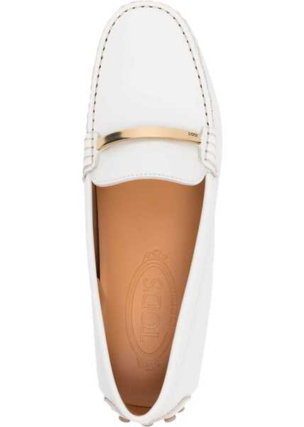 Mocasini TODS Gommino Moccasins WHITE Femei (BM 16896699) 4