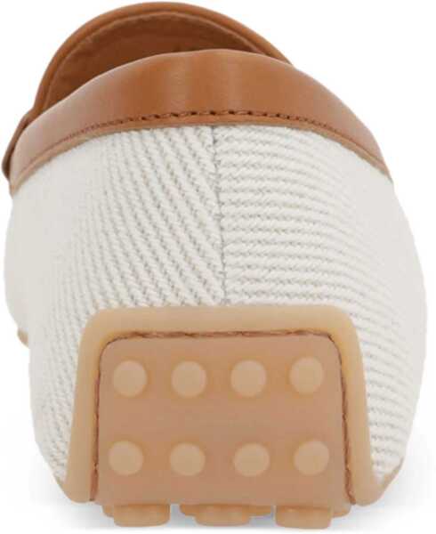 Mocasini TODS City Gommino Moccasins WHITE Femei (BM 16896711) 3