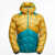 La Sportiva Pinnacle Down Jkt M Savana/Everglade Yellow/Blue