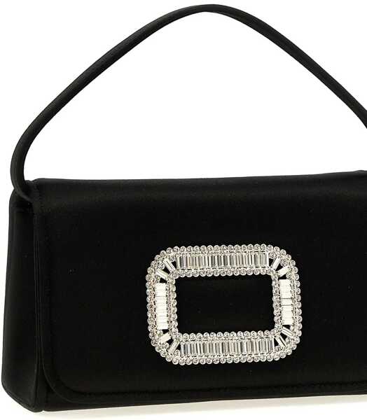 Genti de mana Roger Vivier Micro Pilgrim Bag BLACK Femei (BM 16896741) 3